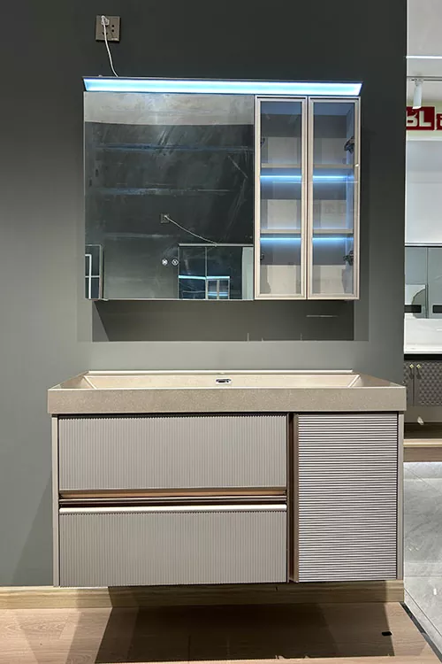 Modern Luxury PVC Bathroom Vanity