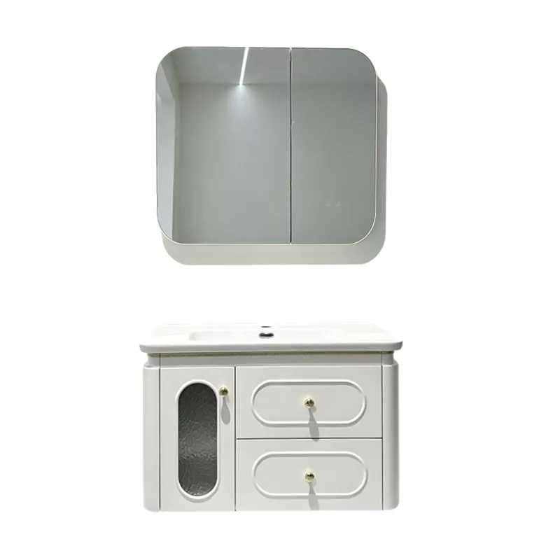 Vanity Bilik Mandi PVC Tahan Lembapan