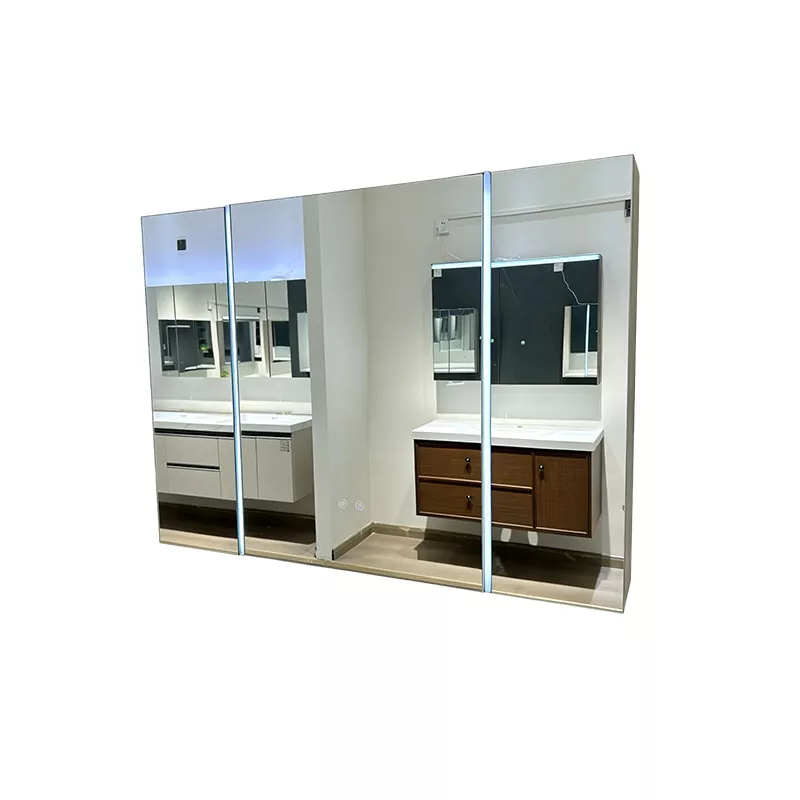 Kabinet Cermin Bilik Mandi Tiga Pintu